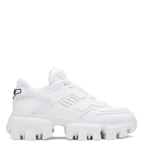 PRADA/普拉達(dá)  Cloudbust Thunder系列 女士白色織物和橡膠運動鞋1E819L_3KR2_F0009_F_050