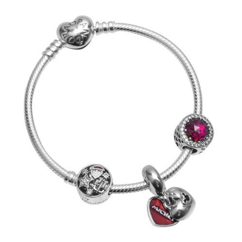 PANDORA/潘多拉 女士夢(mèng)幻樂(lè)園多彩串珠手鏈 PAND00028