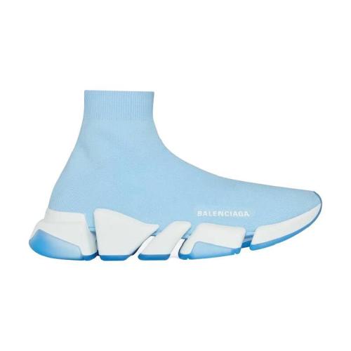  BALENCIAGA巴黎世家 22年春夏 女士 休閑運動鞋 Women's Speed 2.0 Recycled Trainers Bicolor