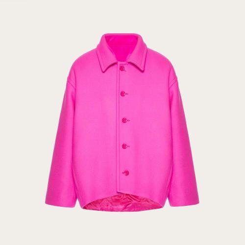  VALENTINO華倫天奴 22年秋冬 男士 夾克 VESTE RéVERSIBLE EN LAINE DOUBLE FACE A_VEC FACE