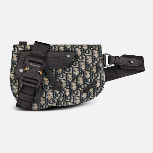  DIOR迪奧 22年秋冬 男士 單肩包 Pochette Saddle 1ADPO044YKY_H27E