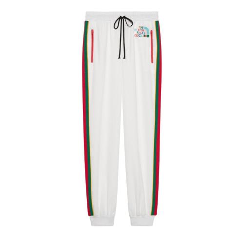  GUCCI古馳 22年秋冬 女士 The North Face x Gucci聯(lián)名系列針織棉長褲 673972 XJDUE 9799