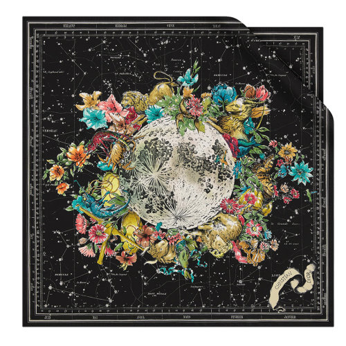 DIOR/迪奧新款 女士黑色真絲斜紋方巾15ZOD090I607_C900