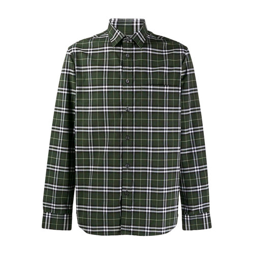 格紋長袖襯衫 BURBERRY/博柏利 巴寶莉 襯衣 專柜同款 男裝 男士長袖襯衫