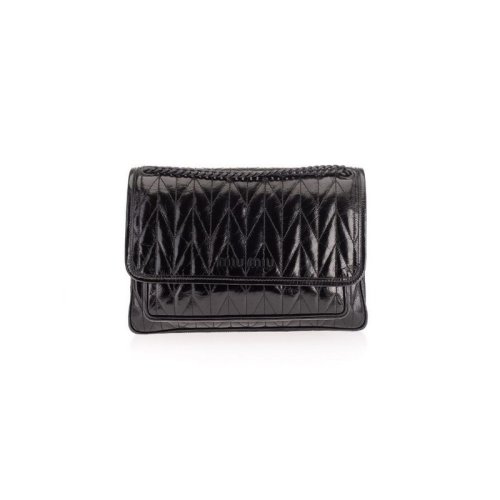  Miu Miu/繆繆 女士格紋牛皮革單肩包 5BD160 2D6C F0002 PLSX