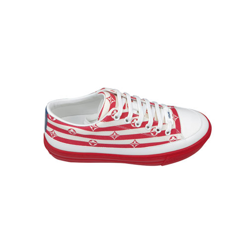 Lv 路易威登  女士新款帆布logo印花休閑鞋