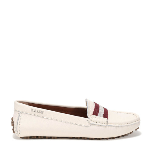 BALLY/巴利 女士皮質(zhì)樂福鞋駕駛鞋平底鞋 LADYES