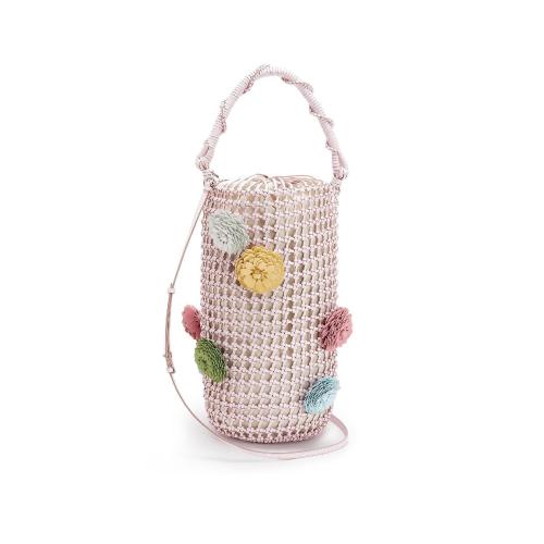  LOEWE羅意威    女士 手提包 小牛皮鮮花 Bucket 網(wǎng)眼袋 A546W52X01-6434