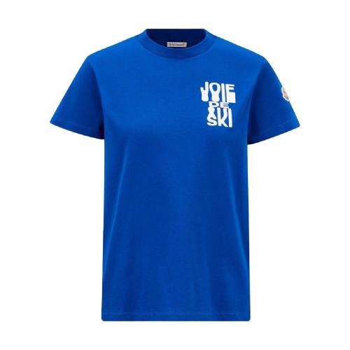  MONCLER蒙可蒙克萊 22年秋冬 女士 短袖T恤 圖案印紋T恤 H20938C00023829HP76J