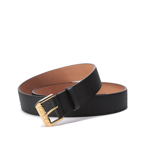 FENDI/芬迪【22春夏新款】男士牛皮/橡膠針扣式皮帶腰帶 7C0469 AG0R