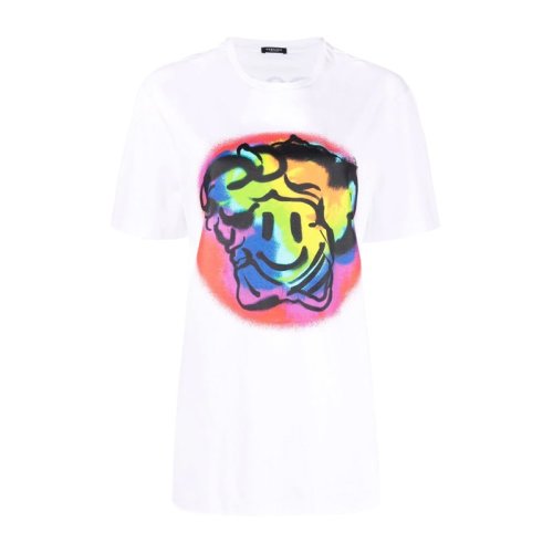  VERSACE/范思哲 女士白色棉質(zhì)短袖T恤 1002618 1A01873 2W070 PLFSX