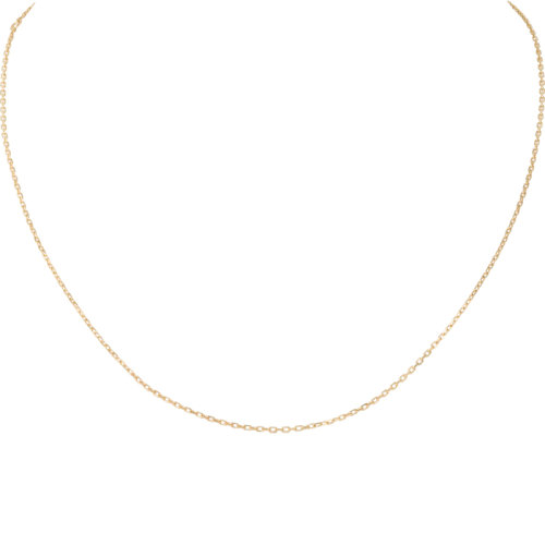 CARTIER/卡地亞 18K金黃金 經(jīng)典簡約單鏈項(xiàng)鏈 B7060700