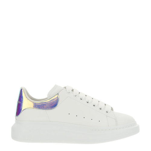 Alexander McQueen/亞歷山大麥昆  男鞋   男士白色經(jīng)典時(shí)尚炫彩尾小白鞋休閑運(yùn)動(dòng)鞋 553680WHX929123