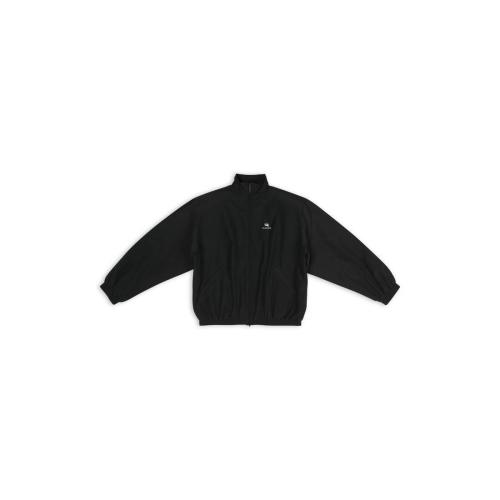  BALENCIAGA巴黎世家 22年秋冬 女士 夾克 sporty b oversized tracksuit jacket 706440TKO4810