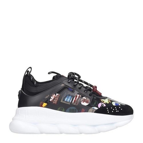  VERSACE/范思哲 男士印花織物/配皮休閑鞋 DSU7071E-DTESVG-D41M PLXSX