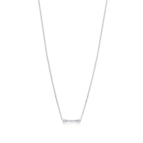 Tiffany & Co./蒂芙尼  Tiffany Fleur de Lis系列 女士鉑金鑲嵌鉆石項(xiàng)鏈 38051482