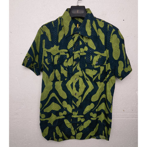 Roberto Cavalli/羅伯圖 卡維里 男士襯衫短袖 CUA321ACA153