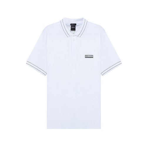 HUGO BOSS/雨果博斯 男士短POLO 男士棉/萊賽爾纖維短袖POLO衫 50448656