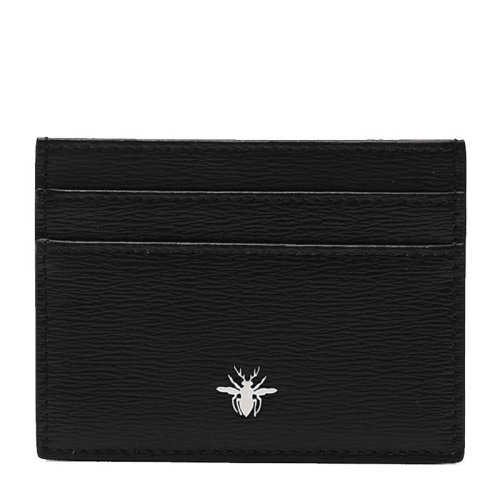 DIOR/迪奧 男士 男包 黑色皮革時(shí)尚小型皮具卡片夾 2ABCH001XXTH00N