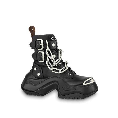  LV路易威登 22年秋冬 女士 短靴 LV ARCHLIGHT 2.0 PLATFORM 平底靴 1AB08S 1AB08U 1AB08M 1AB