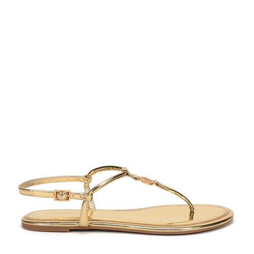 ToryBurch/湯麗柏琦 TB女鞋PU平底涼鞋 65178