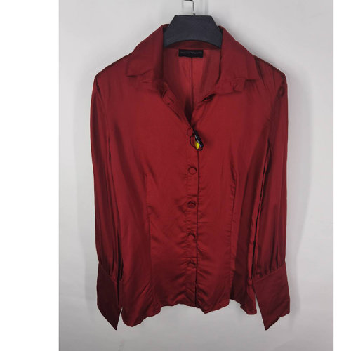 Emporio Armani/安普里奧阿瑪尼紅色女士長袖襯衫H2C11TH2007336