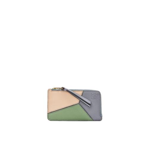  LOEWE羅意威 22年秋冬 女士 卡包 Puzzle coin cardholder in classic calfskin C510R50X04-28