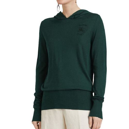  BURBERRY/博柏利 女士深綠色棉質(zhì)衛(wèi)衣 80025631 PLFSX