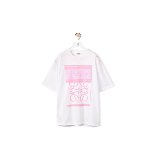  LOEWE羅意威 22年秋冬 男士 短袖T恤 Photocopy Anagram T-shirt in cotton H526Y22X27-2102