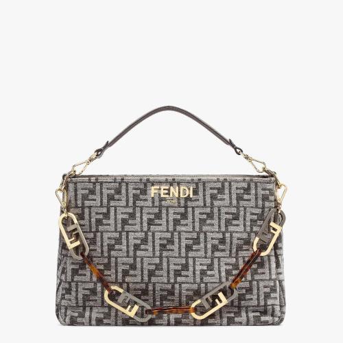  FENDI芬迪 22年秋冬 女士 單肩包 Fendi OLock Zip 8BR80_LFVF1IQ*w*Q