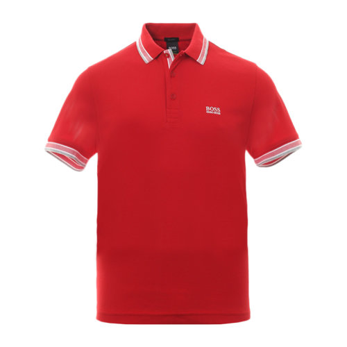 Hugo Boss 雨果博斯  男裝 服飾 棉簡(jiǎn)約經(jīng)典logo微標(biāo)圖案男士短POLO Paddy50198254