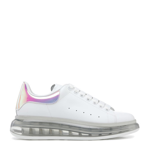 Alexander McQueen/亞歷山大麥昆22秋冬男士白色休閑鞋610812WHXM8