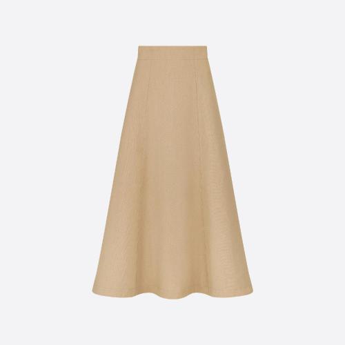  DIOR迪奧 22年秋冬 女士 半身裙 喇叭形半裙 311J01A3105_X1652