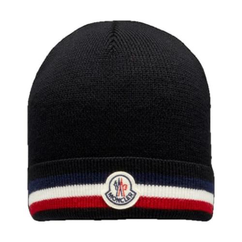  MONCLER蒙可蒙克萊 22年秋冬 男士 帽子 Tricolour Wool Beanie H20913B0004_9575999