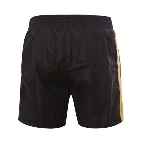 GUCCI/古馳 古琦男褲 時(shí)尚簡(jiǎn)約 雙G標(biāo)識(shí)貼花 男士黑色短褲599585 XHAC2 1082