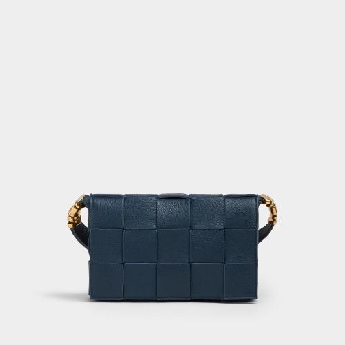  BV葆蝶家 22年秋冬 女士 單肩包 cassette 666870V17H13124