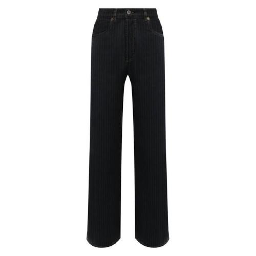  Miu Miu/繆繆 女士深藍(lán)色時尚休閑牛仔褲 GWP399-1ZGM-F0002 PLFSX