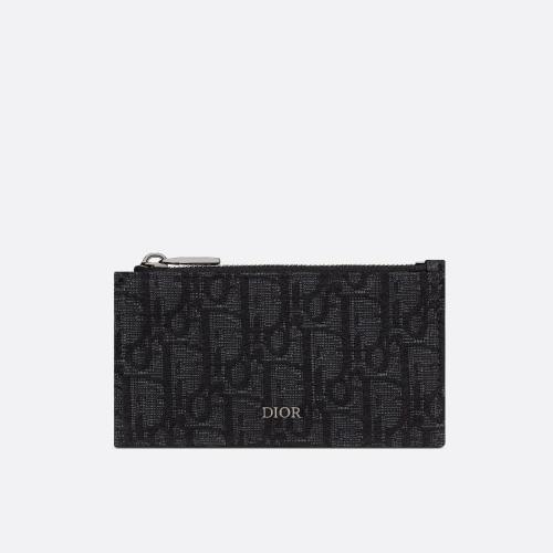  DIOR迪奧    男士 卡包 拉鏈卡夾 2ES*w*BC250YSE_H03E 預(yù)定商品1-3周發(fā)貨