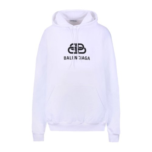  Balenciaga/巴黎世家 女士白色棉質(zhì)衛(wèi)衣 570792 TEV19 9044 PLFSX