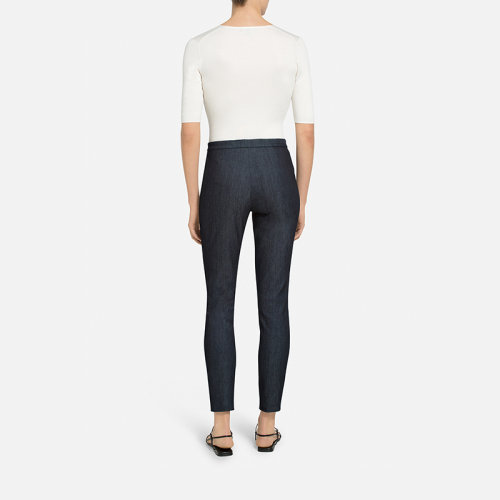 St.John/盛薔緊身棉質(zhì)小腳套穿布女士牛仔褲K800W02