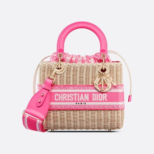  DIOR迪奧 22年秋冬 女士 手提包 Sac Lady Dior Medium M0565OMVD_M956