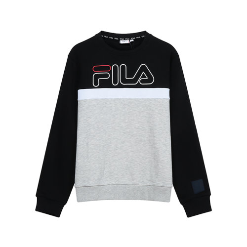 FILA/斐樂(lè) 男士棉質(zhì)圓領(lǐng)長(zhǎng)袖衛(wèi)衣運(yùn)動(dòng)衫 683182