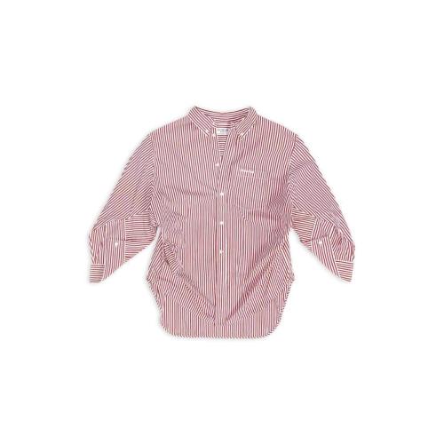  BALENCIAGA巴黎世家 22年秋冬 女士 長袖襯衫 BB CORP SWING TWISTED SHIRT 671663TIM369030
