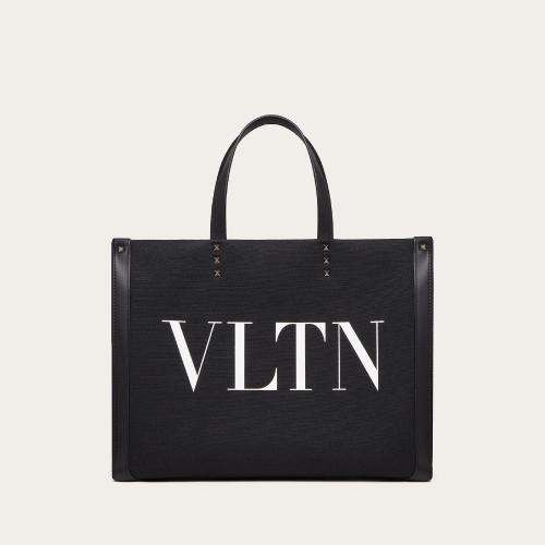  VALENTINO華倫天奴 22年秋冬 男士 手提包 CABAS MOYEN EN TOILE VLTN ECOLAB 1Y2B0A35PYY0NI