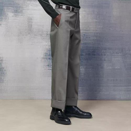  HERMES愛馬仕 22年秋冬 男士 休閑褲 Pantalon Sevres sangle H265340H72540