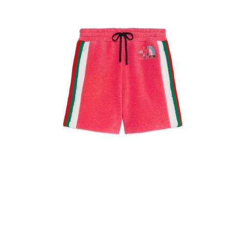 GUCCI古馳 22年秋冬 女士 The North Face x Gucci聯(lián)名系列羊毛短褲 673725 XJDUC 5554