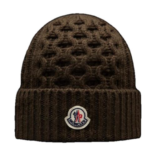  MONCLER蒙可蒙克萊 22年秋冬 女士 帽子 Cable Knit Beanie H20933B00025M2039833