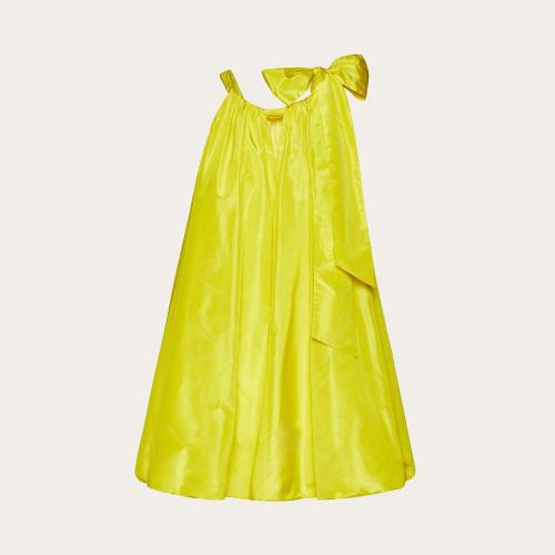  VALENTINO華倫天奴 22年秋冬 女士 連衣裙 ROBE COURTE EN TAFFETAS LA_Vé XB0VAYP5745PV8