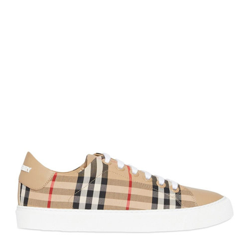 BURBERRY/博柏利 女士經(jīng)典卡其格紋時尚休閑鞋運(yùn)動鞋平底鞋板鞋女鞋 8017249