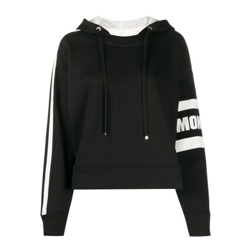  Moncler/蒙克萊 女士黑色醋酸纖維衛(wèi)衣 8G70900-V8105-999 PLFSX